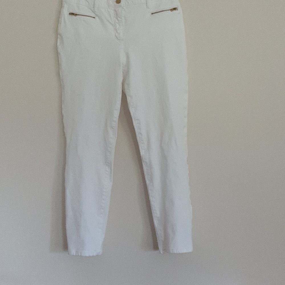 Chico's White Stretch Jeans